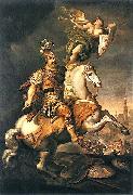 John III Sobieski at the Battle of Vienna. Jerzy Siemiginowski-Eleuter